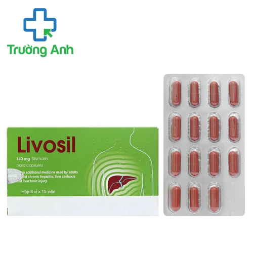 Livosil 140mg - Thuốc tăng cường chức năng gan của Litva