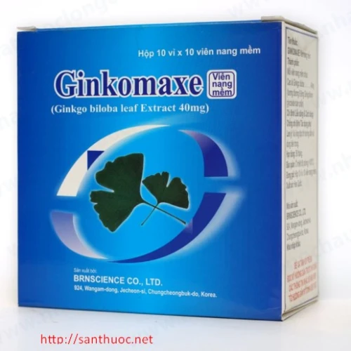 Ginkomaxe - Giúp điều trị thiểu năng tuần hoàn ngoại vi hiệu quả của Hàn Quốc