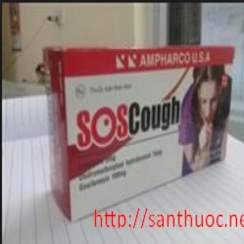 Sản phẩm SOS cough của công ty AMPHARCO USA được sản xuất ở đâu và có hiệu quả như thế nào? 
