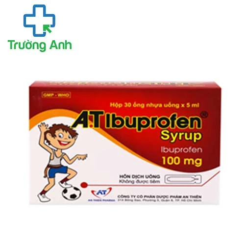 A.T Ibuprofen Syrup - Thuốc giảm đau, hạ sốt của An Thiên