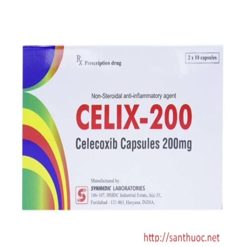 Celix 200mg - Thuốc điều trị viêm khớp dạng thấp hiệu quả của Ấn Độ