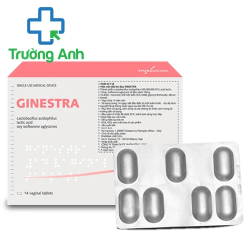 Ginestra - Viên đặt âm đạo điều trị viêm nhiễm của Italy