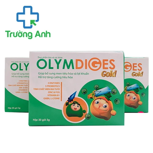 Olymdiges Gold - Hỗ trợ tăng cường tiêu hoá, trẻ ăn ngon miệng
