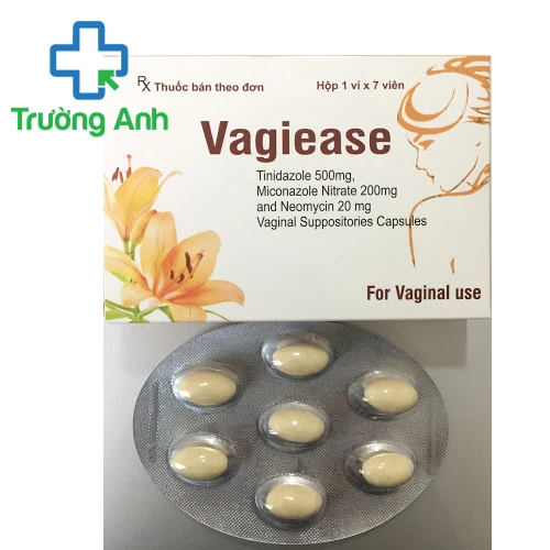 Vagiease - Viên đặt âm đạo điều trị nhiễm khuẩn của Ấn Độ