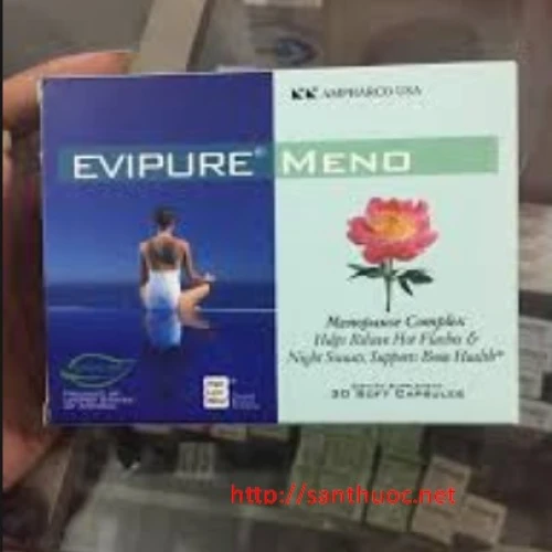 EVIPURE MENO - Thực phẩm chức năng tăng cường nội tiết tố nữ hiệu quả
