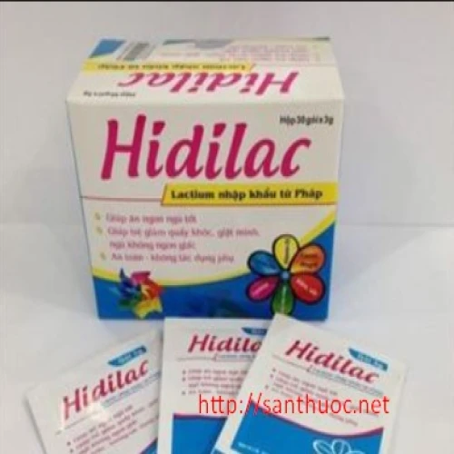 Hidilac (gói) - Giúp bổ sung dinh dưỡng cho cơ thể hiệu quả