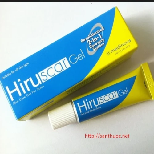 Hiruscar gel 5g-20mg - Thuốc trị sẹo hiệu quả