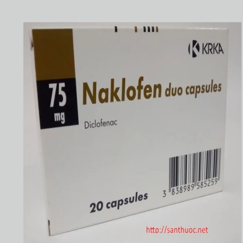 Naklofen duo 75mg - Thuốc chống đau, giảm viêm ngắn hạn hiệu quả