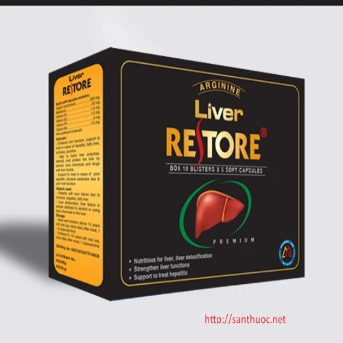 Liver restore - Giúp tăng cường chức năng gan hiệu quả