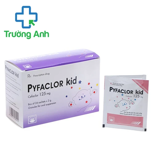 Pyfaclor Kid - Thuốc cốm điều trị bệnh nhiễm khuẩn của Pymepharco