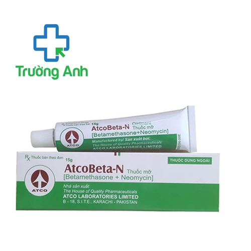ATCOBETA-N - Thuốc điều trị viêm da, côn trùng cắn của Pakistan
