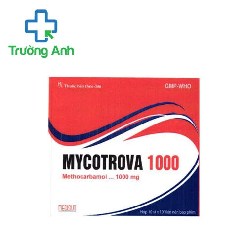 Mycotrova 1000 - Thuốc hỗ trợ xương khớp hiệu quả của MEDISUN