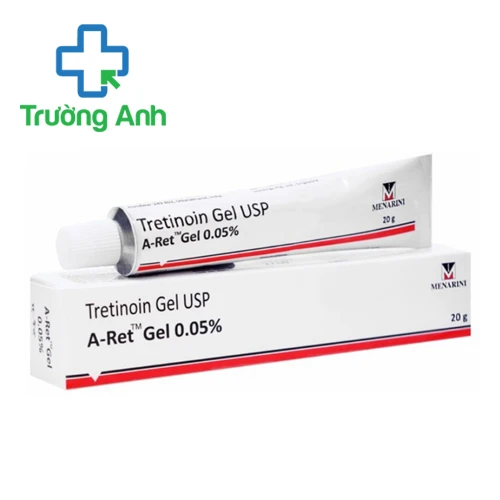 Tretinoin Gel USP 0,05% - Kem bôi trị mụn của Menarini