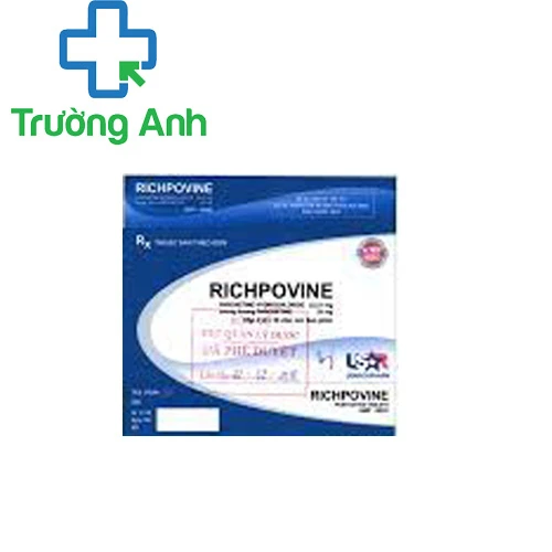 Richpovine - Thuốc điều trị an thần của Phong Phú