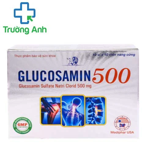 GLUCOSAMINE 500 MG - Hỗ trợ điều trị bệnh xương khớp của Mediphar