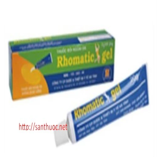 Rhomatic gel 20g  - Thuốc điều trị đau nhức cơ khớp hiệu quả