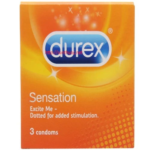 Durex sensation - Bao cao su tránh thai hiệu quả