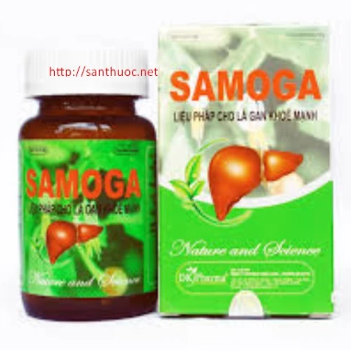 Samoga - Thực phẩm chức năng giúp tăng cường chức năng gan hiệu quả