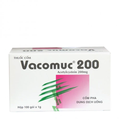 Vacomuc 200 - Thuốc điều trị bệnh đường hô hấp của Vacopharm