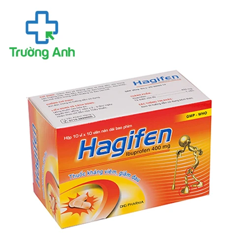 Hagifen 400mg - Thuốc giảm đau, kháng viêm của DHG PHARMA