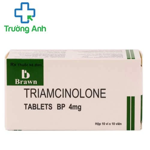 TRIAMCINOLONE - Thuốc chống viêm hiệu quả của Brawn Laboratories