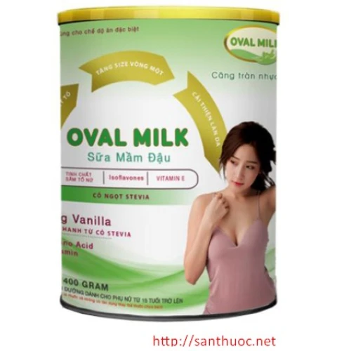 Sữa mầm đậu Oval milk - Thực phẩm chức năng tăng cường sức khỏe hiệu quả