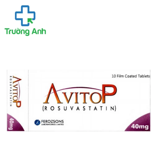 Avitop 40mg Ferozson -  Điều trị tăng cholesterol hiệu quả