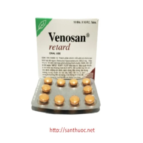 Venosan retar 50mg - Thuốc chống viêm, chống phù nề hiệu quả của Đức