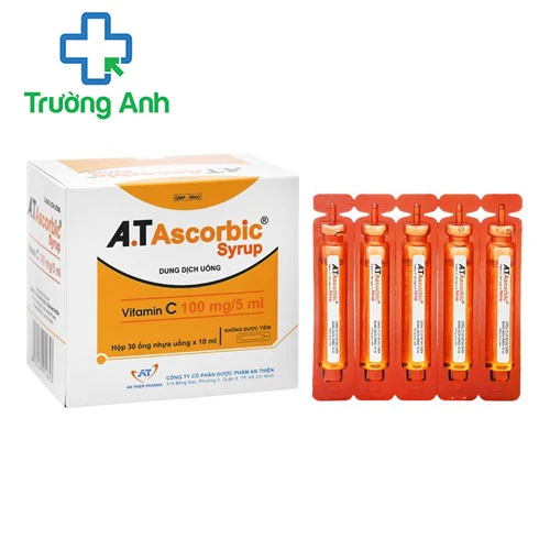 A.T Ascorbic syrup (ống) - Tăng cường vitamin C cho cơ thể