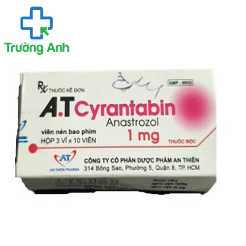 A.T Cyrantabin 1mg - Thuốc điều trị ung thư vú hiệu quả của Ấn Độ