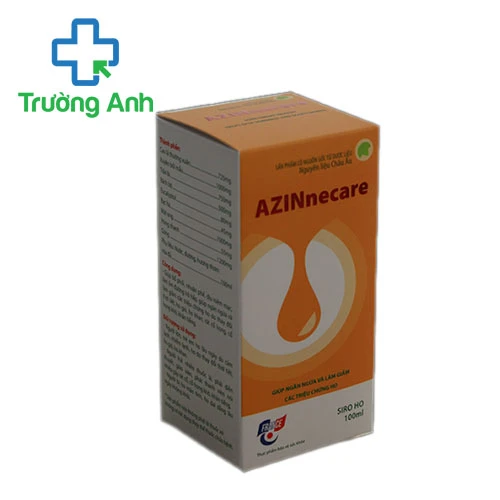 Azinnecare - Giúp giảm ho, bổ phế tiêu đờm hiệu quả
