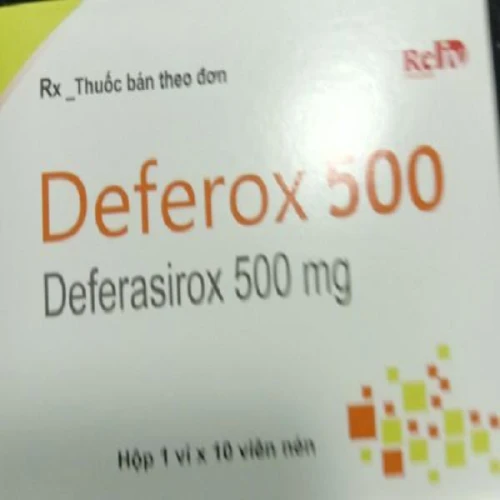 Deferox 500 - Thuốc điều trị dư thừa sắt mãn tính của TW2