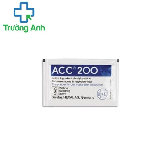 ACC 200mg Lindopharm - Thuốc tiêu nhầy đường hô hấp hiệu quả