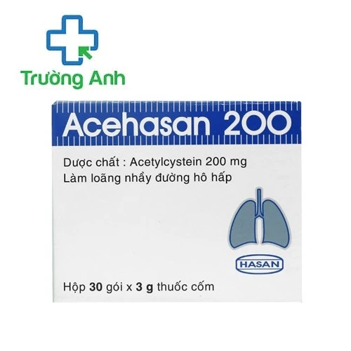 Acehasan 200 - Thuốc làm loãng chất nhầy đường hô hấp hiệu quả