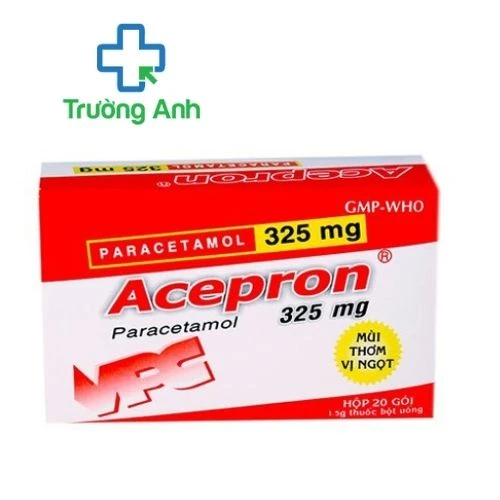Acepron 325mg - Thuốc hạ sốt, giảm đau hiệu quả của Cửu Long