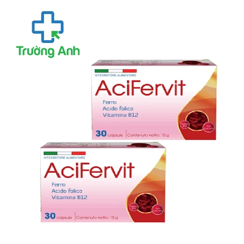 AciFervit Gricar - Hỗ trợ điều trị thiếu máu do thiếu sắt