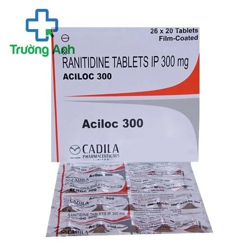 Aciloc 300 Cadila - Thuốc điều trị viêm loét dạ dày của Ấn Độ