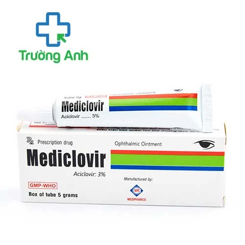 Acyclovir 5g Medipharco-Tenamyd - Thuốc trị viêm kết mạc