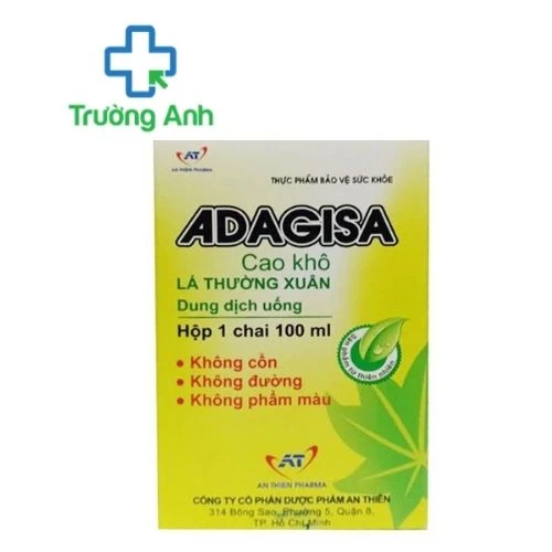 Adagisa An Thiên (chai 100ml) - Hỗ trợ giảm ho hiệu quả