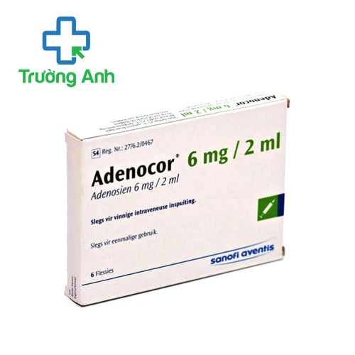 Adenocor 6mg/2ml - Thuốc chống rối loạn nhịp tim hiệu quả