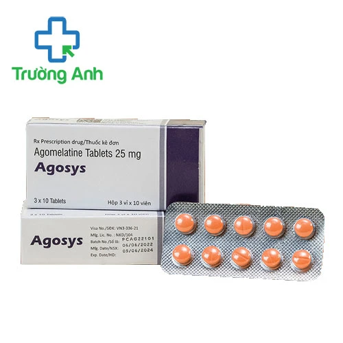 Agosys 25mg Precise - Thuốc điều trị trầm cảm của Ấn Độ