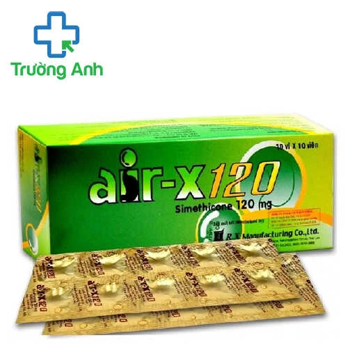 Air-X 120 - Thuốc trị chứng đầy hơi hiệu quả của Thái Lan