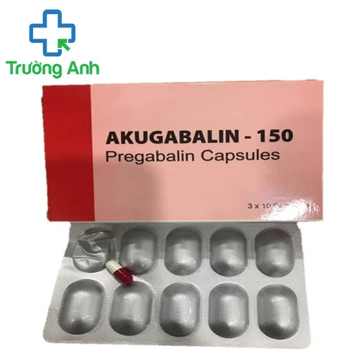 Akugabalin 150 - Thuốc điều trị đau dây thần kinh của Ấn Độ