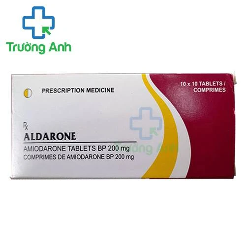 Aldarone 200mg Cadila - Thuốc trị rối loạn nhịp tim hiệu quả