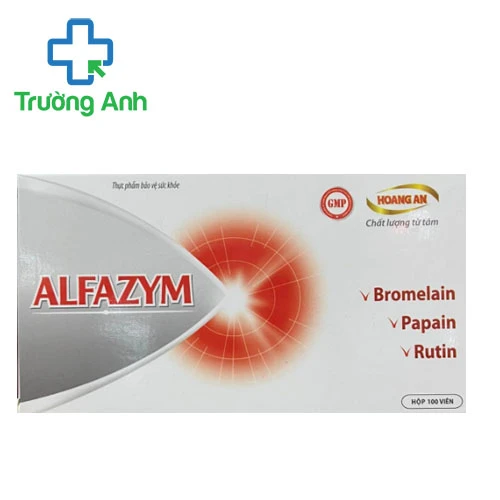 Alfazym - Hỗ trợ giảm sưng đau, phù nề hiệu quả