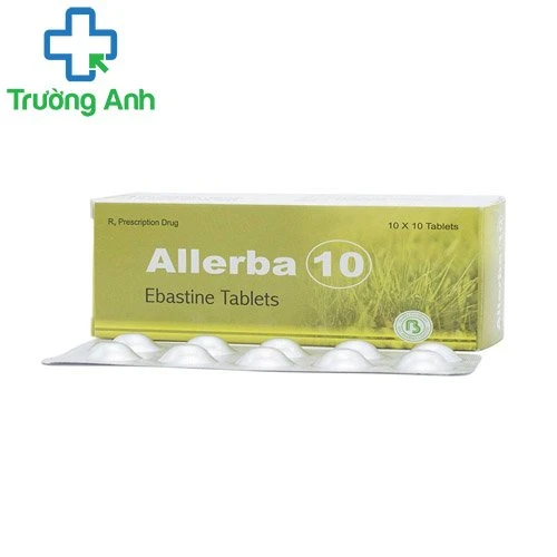 Allerba-10 - Thuốc điều trị viêm mũi dị ứng, mề đay của Ấn Độ