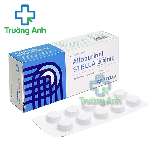 Allopurinol Stella 300mg - Thuốc điều trị bệnh gout hiệu quả