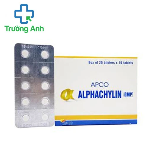 Alphachylin Apco - Hỗ trợ giảm sưng tấy, phù nề hiệu quả