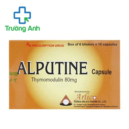 Alputine Capsule 80mg Arlico Pharm - Thuốc tăng cường hệ miễn dịch