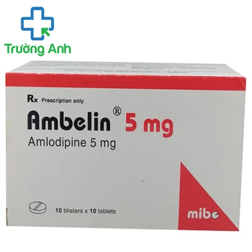 Ambelin 5mg - Thuốc điều trị tăng huyết áp hiệu quả của Hasan